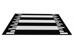 TDJ Fodg&aelig;ngerfelt 3,5 x 4 meter komplet