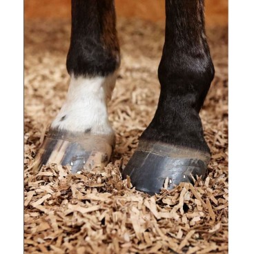 TDJ Bedding - allergivenlig papstr&oslash;else - Pr&oslash;vepalle - 7 baller &aacute; 18 kg