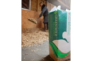 TDJ Bedding - allergivenlig papstr&oslash;else - Pr&oslash;vepalle - 7 baller &aacute; 18 kg