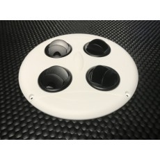 Slim Air sk&aelig;rm til hestetrailer til ventilator 12+24V (SIR02152002)