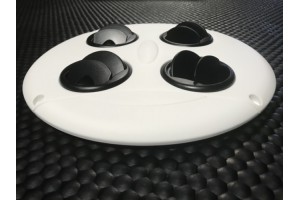 Slim Air sk&aelig;rm til hestetrailer til ventilator 12+24V (SIR02152002)